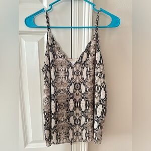 Snake Skin Tank Top